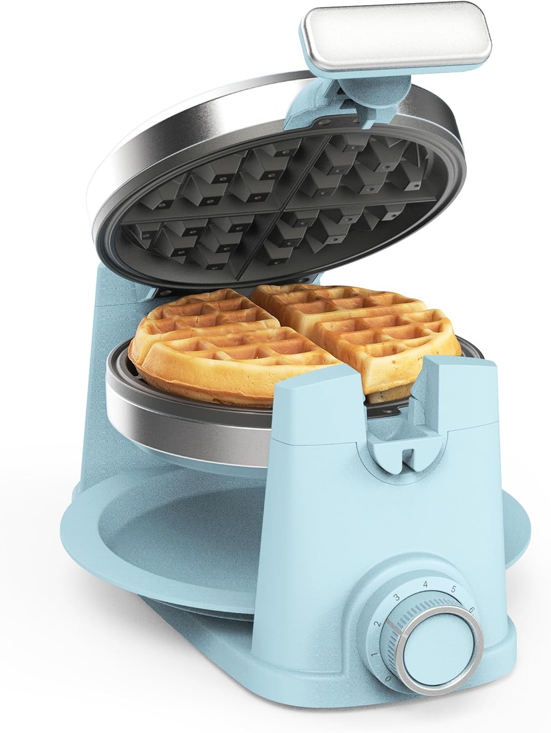 WAFFLORA™ Rotating Belgian Waffle Maker