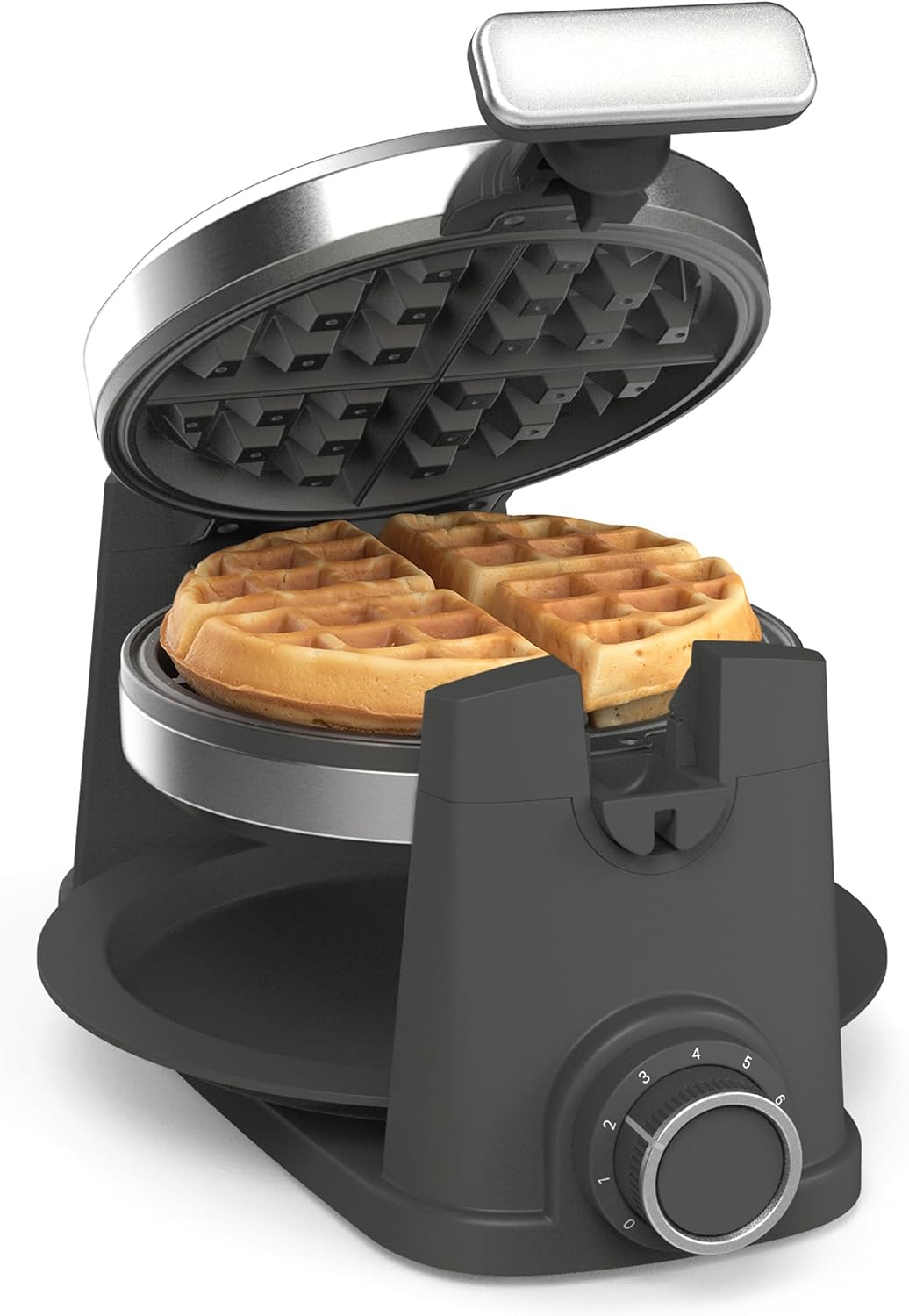 WAFFLORA™ Rotating Belgian Waffle Maker