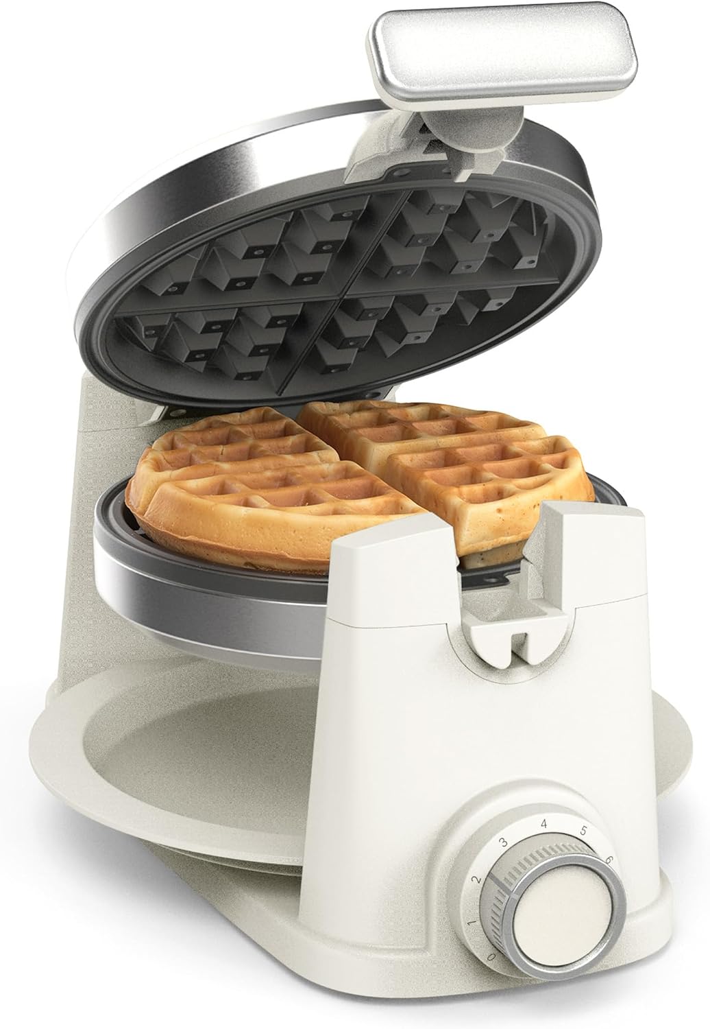 WAFFLORA™ Rotating Belgian Waffle Maker