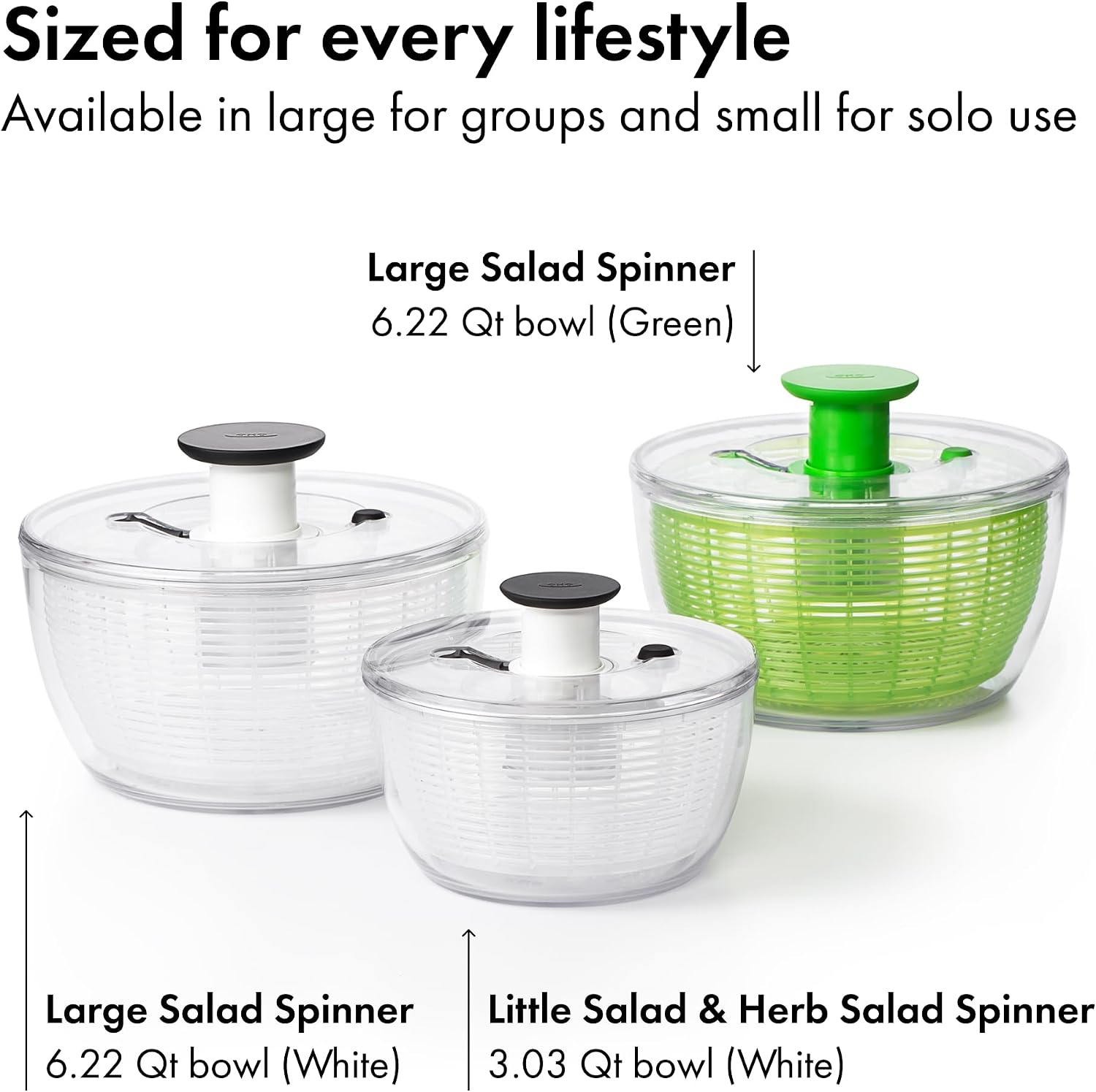 SPINORA™ Premium Salad Spinner
