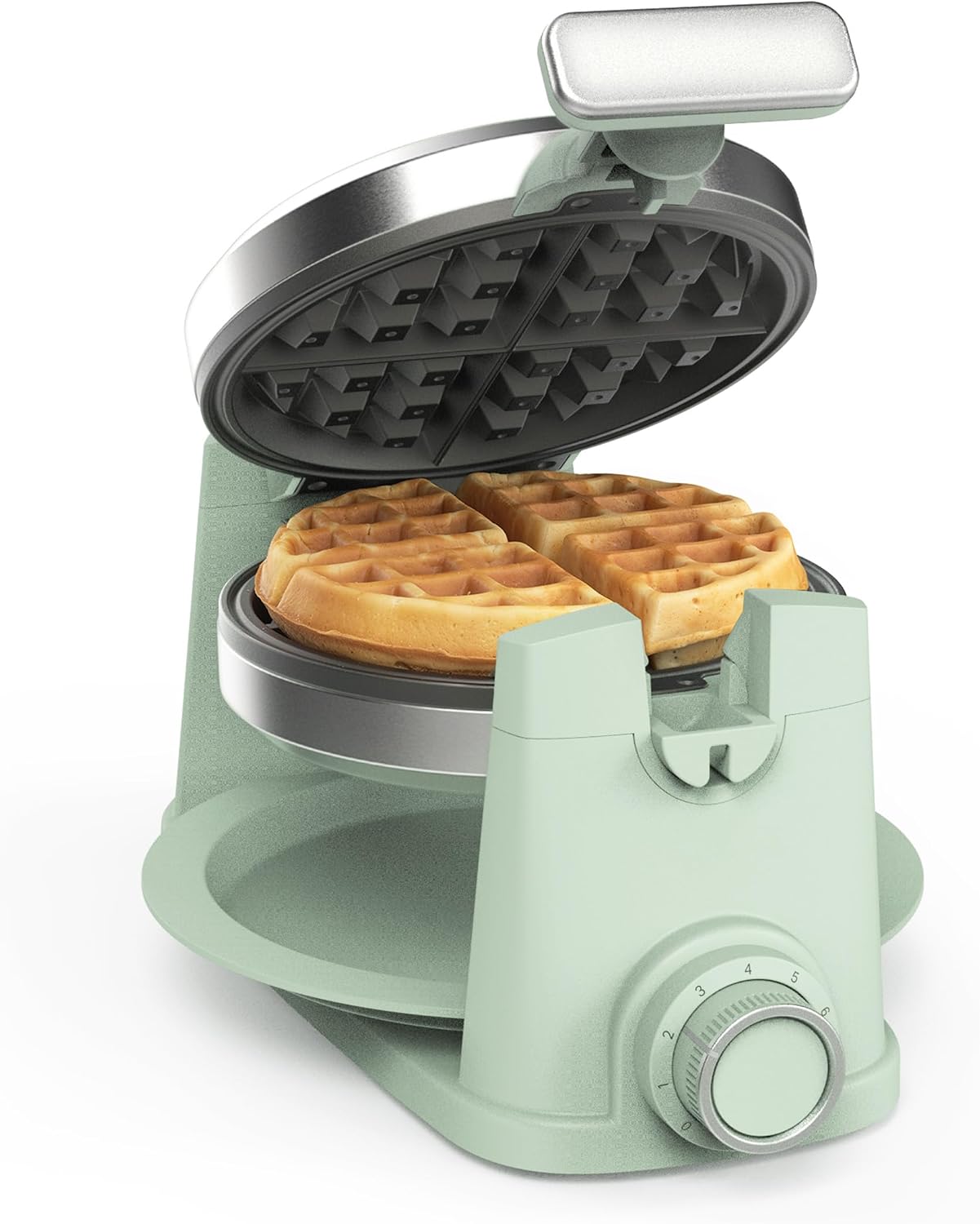 WAFFLORA™ Rotating Belgian Waffle Maker