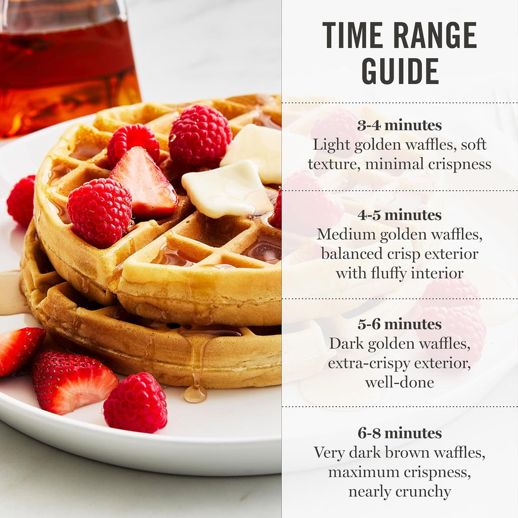 WAFFLORA™ Rotating Belgian Waffle Maker