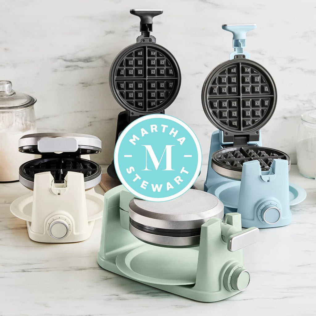 WAFFLORA™ Rotating Belgian Waffle Maker