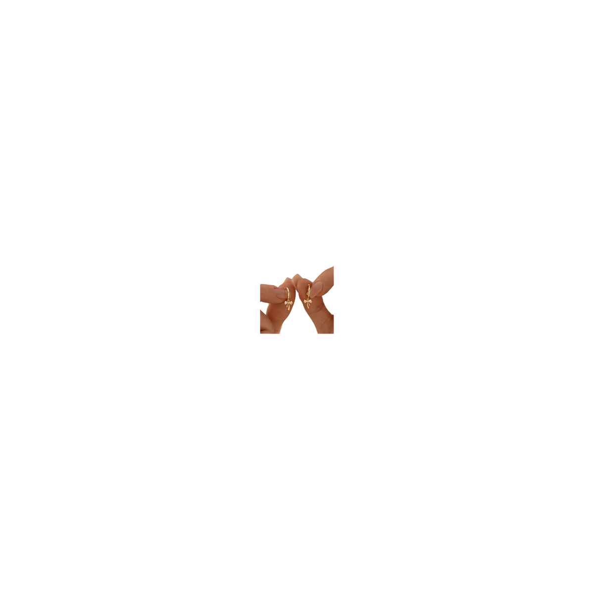 New Bow-knot Sweet And Fresh Everyday Earrings