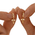 New Bow-knot Sweet And Fresh Everyday Earrings